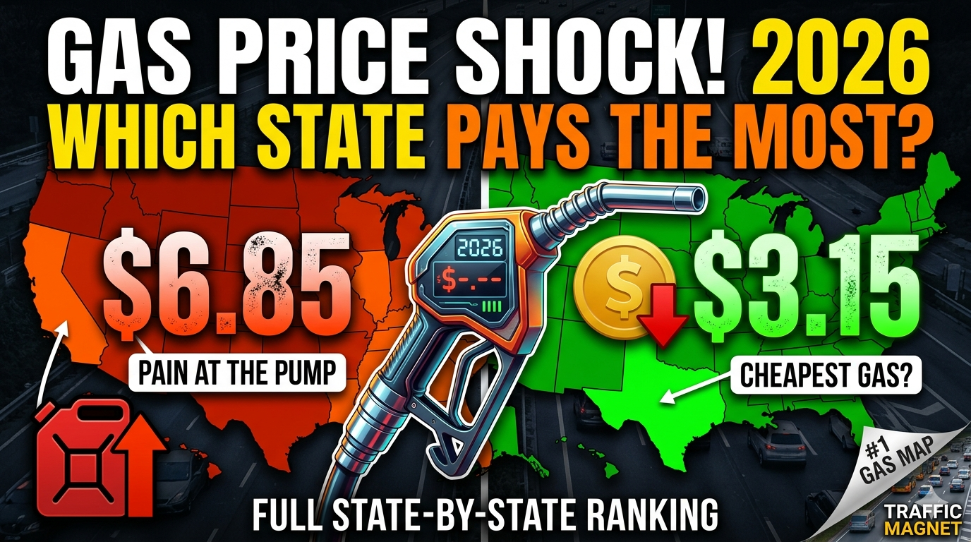 Gas Prices by State 2026: Where is Fuel Most Expensive?